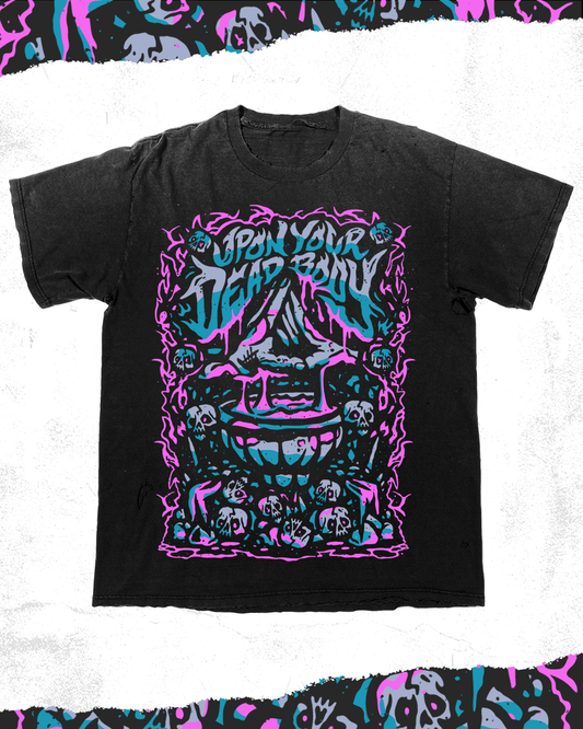 Upon Your Dead Body Bloodlust Violent Violet T-shirt
